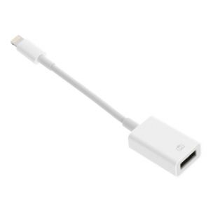 Apple MUQX3ZM/A  USB-C to Lightning Adapter bílý